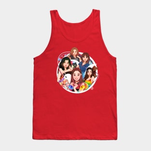 Red Velvet Tank Top